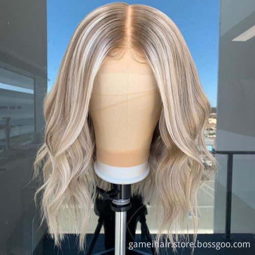 high-end GMwigs wholesale hair cuticle aligned hair lace front wig baby hair goo d reputation halloween wig